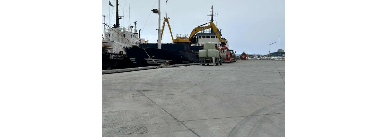 Lastning af affald i Qaqortoq d. 29. august 2025